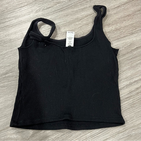 Dynamite Black Ribbed Camisole - Picture 2 of 3